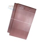 Flat Bend ceramic roof tile by Capindia, sized 400x260 mm, combining a modern flat look with a subtle bend for added aesthetics and unique style